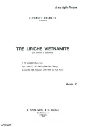Tre liriche vietnamite