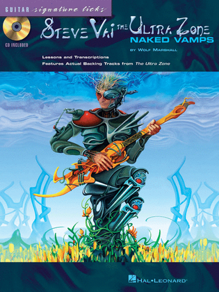 Book cover for Steve Vai - The Ultra Zone: Naked Vamps