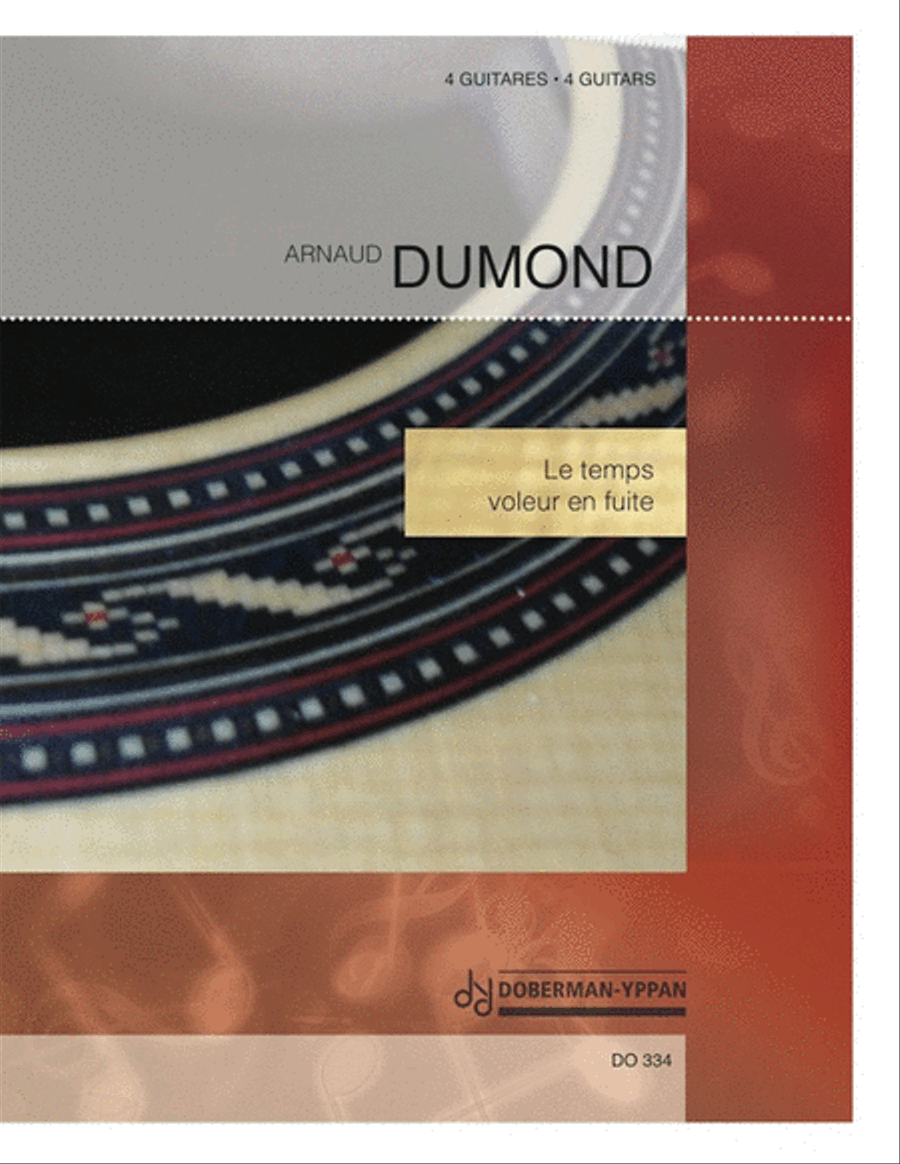 Le Temps voleur en fuite Le Temps voleur en fuite Guitar Ensemble scores gallery preview page 1