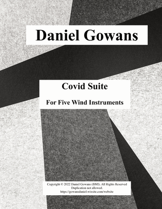 Covid Suite - for Five Wind Instruments