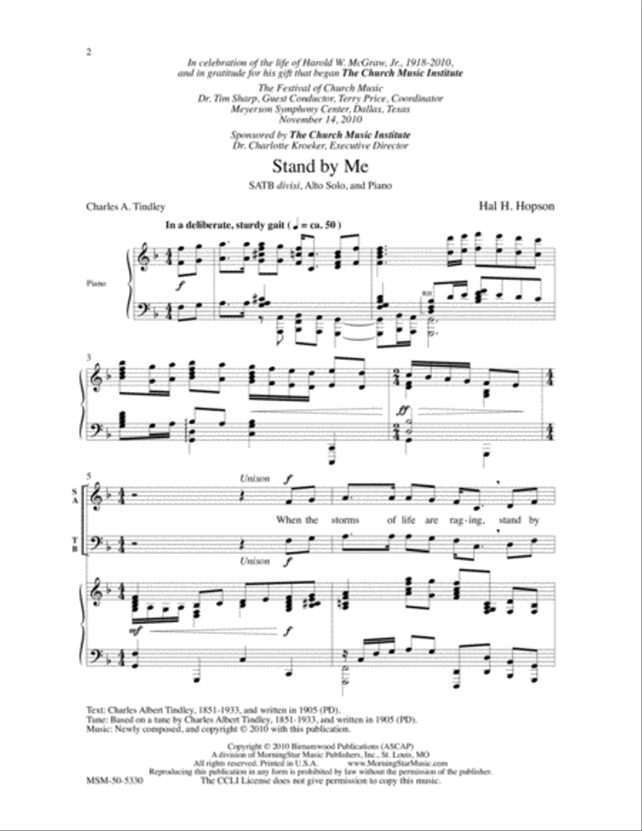 Stand By Me Stand By Me Divisi scores gallery preview page 2