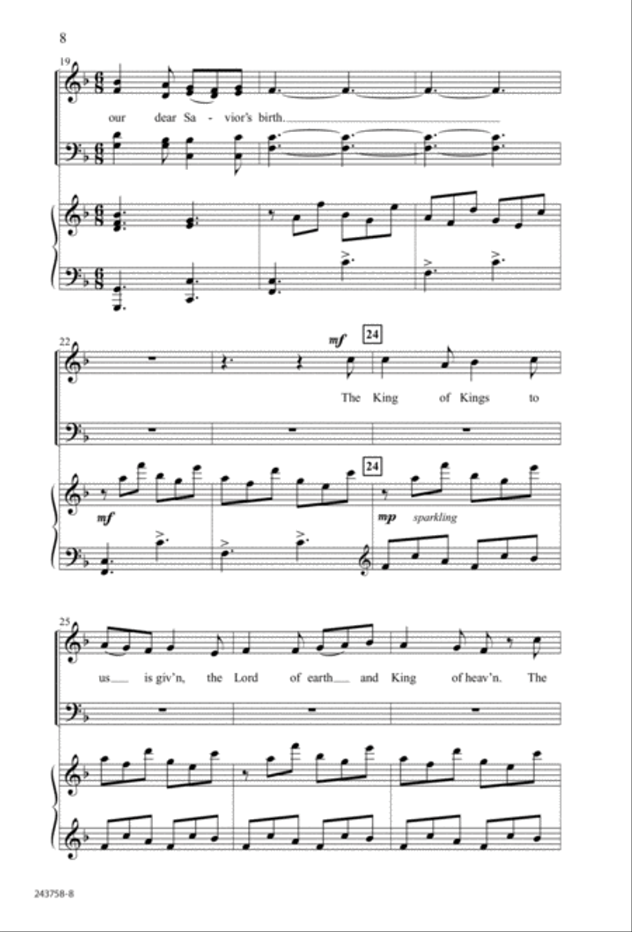 Lord of Glory 4-Part scores gallery preview page 7