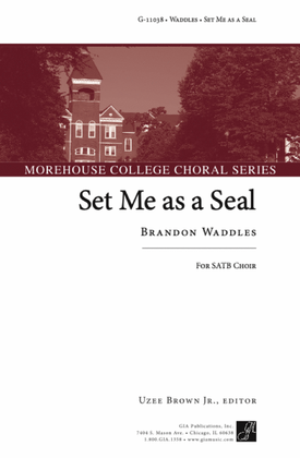 Book cover for Set Me As a Seal
