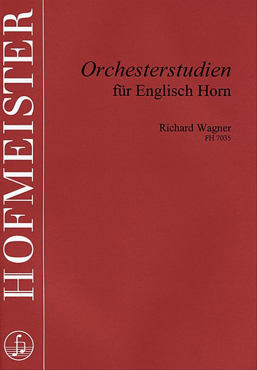 Orchesterstudien für Englisch Horn Orchestra scores gallery preview page 1