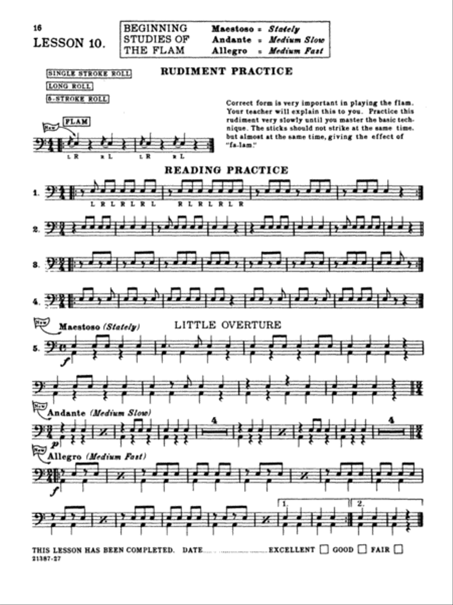 Breeze-Easy Method for Trumpet (Cornet), Book 1 Cornet scores gallery preview page 2