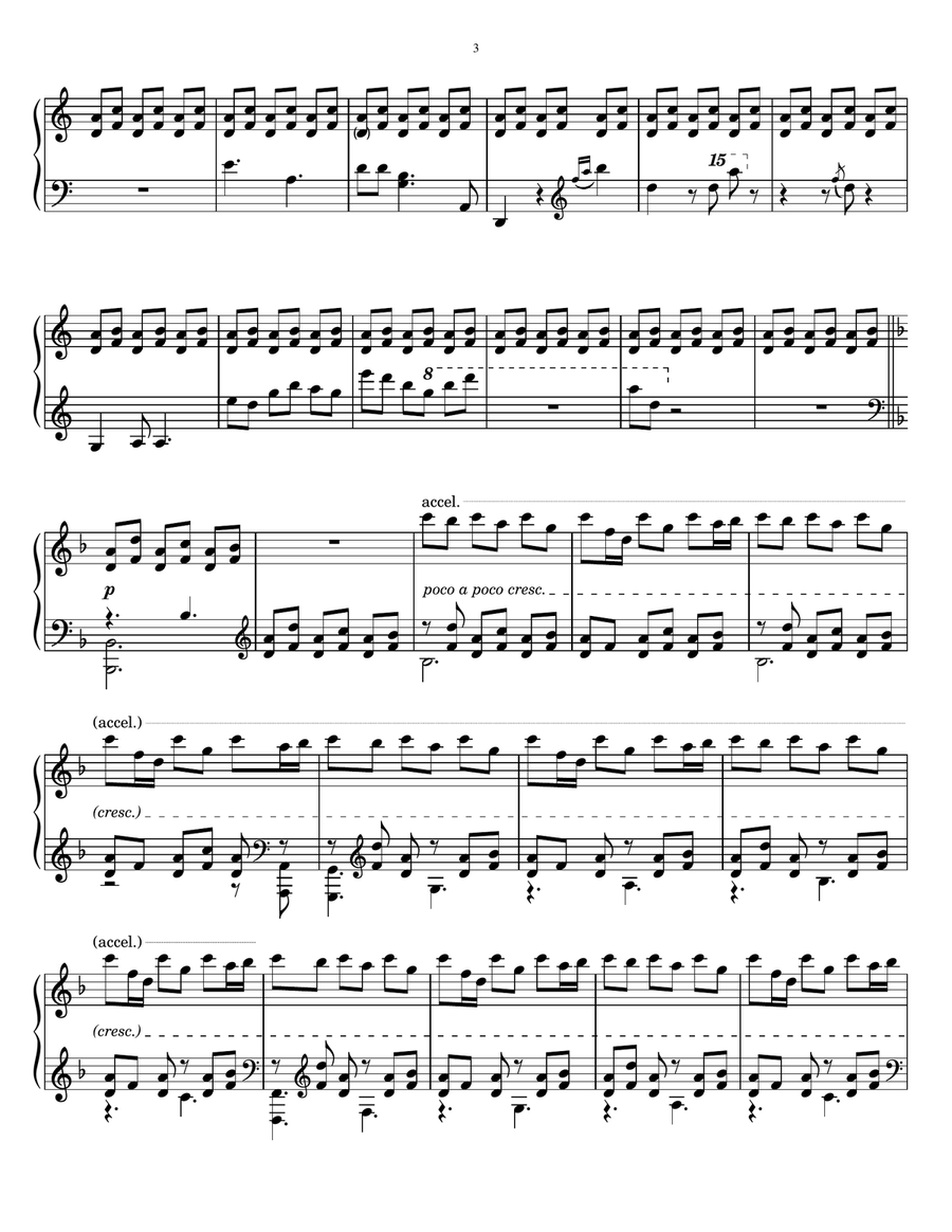 Beauty And The Beast Beauty And The Beast Piano Solo scores gallery preview page 3