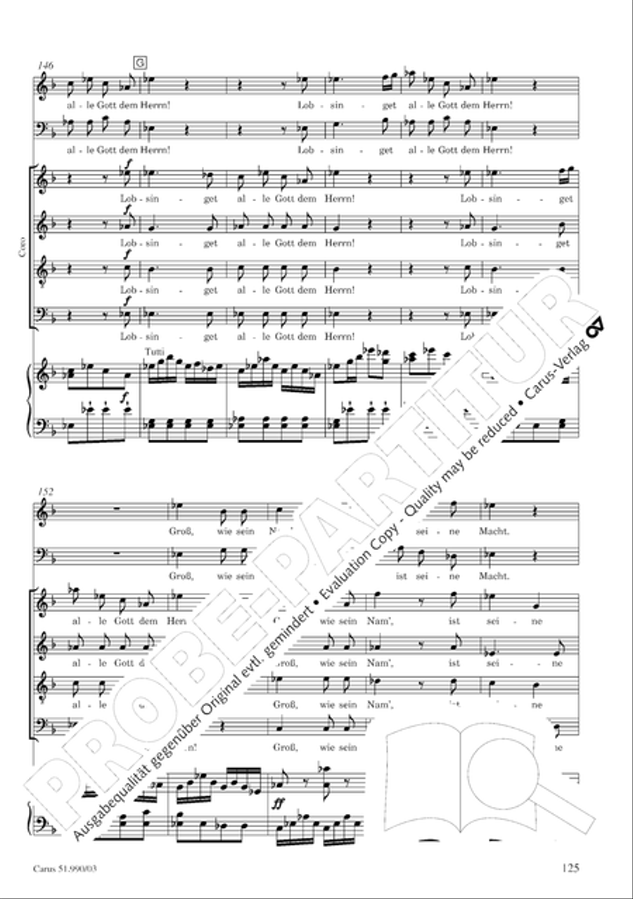 The Creation (Die Schopfung) The Creation (Die Schopfung) 4-Part scores gallery preview page 128