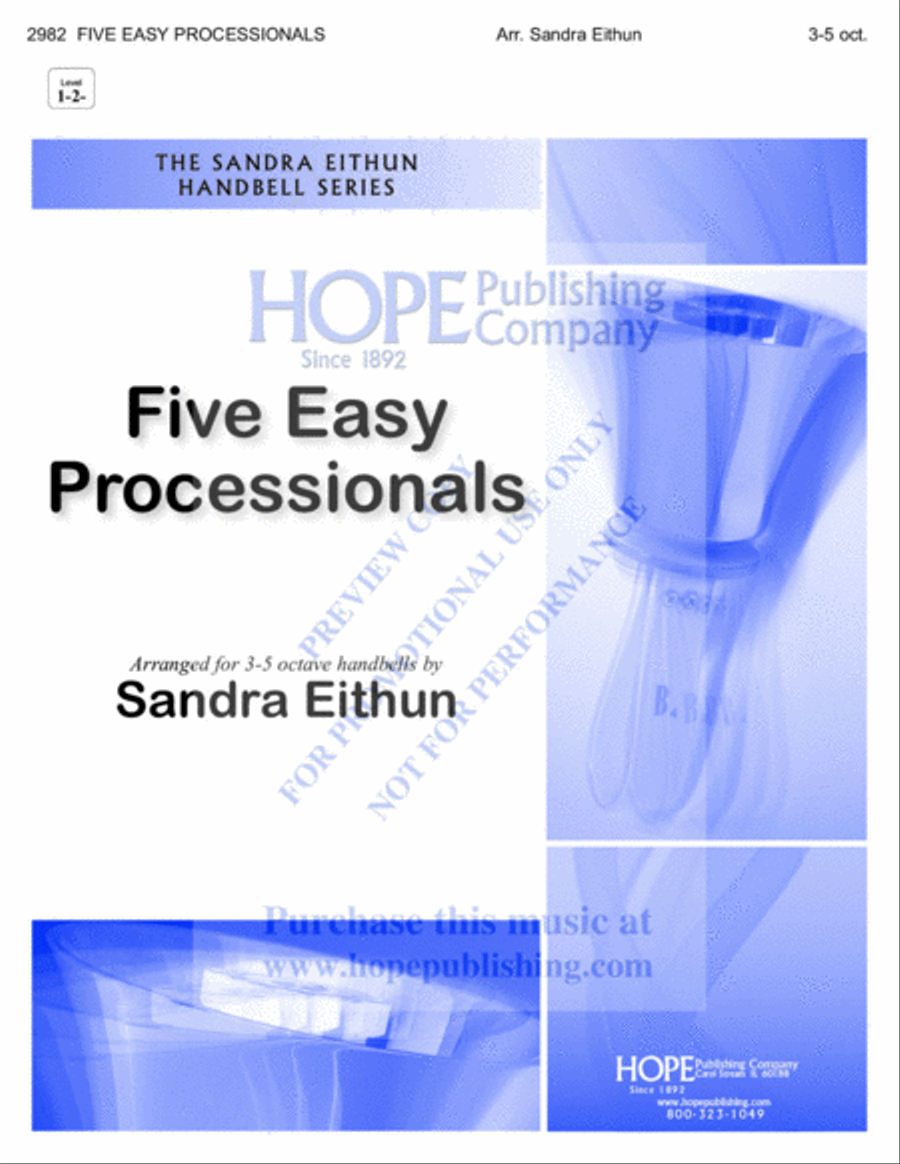 Five Easy Processionals Five Easy Processionals 5-Octaves scores gallery preview page 2