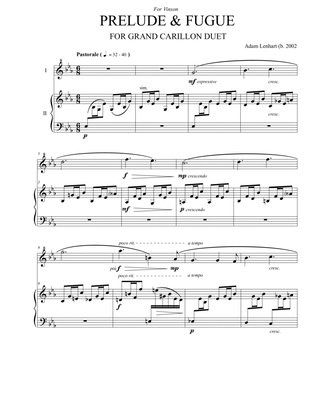 Prelude & Fugue in Three Flats (for Grand Carillon Duet)