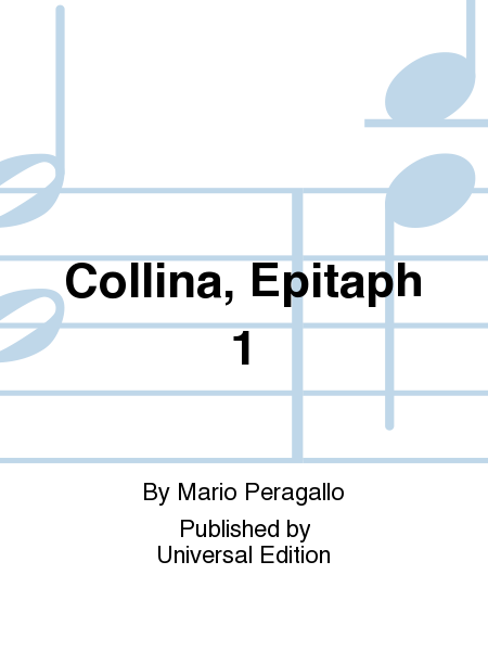 Collina, Epitaph 1