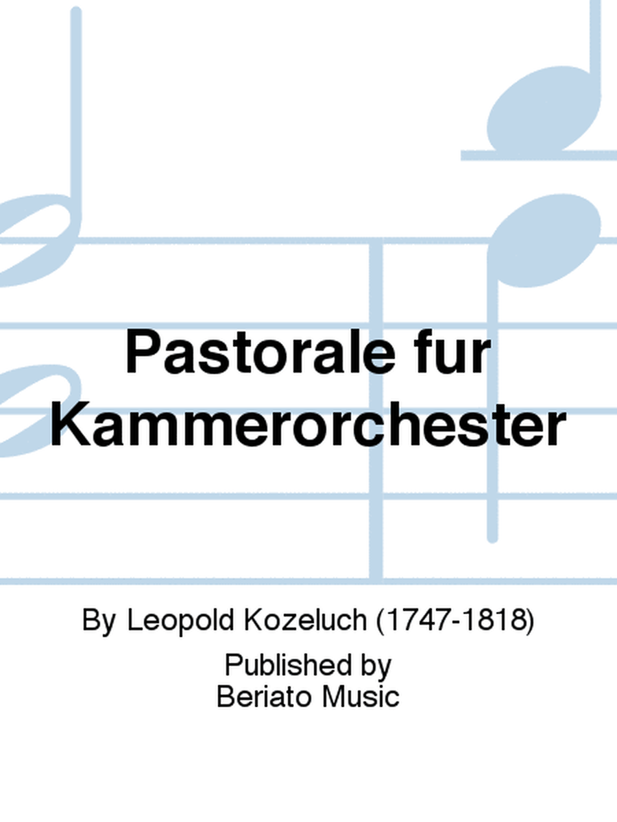 Pastorale für Kammerorchester