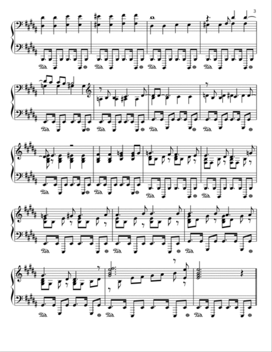 Glorious Piano Solo scores gallery preview page 3