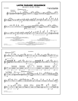 Latin Parade Sequence - Flute/Piccolo