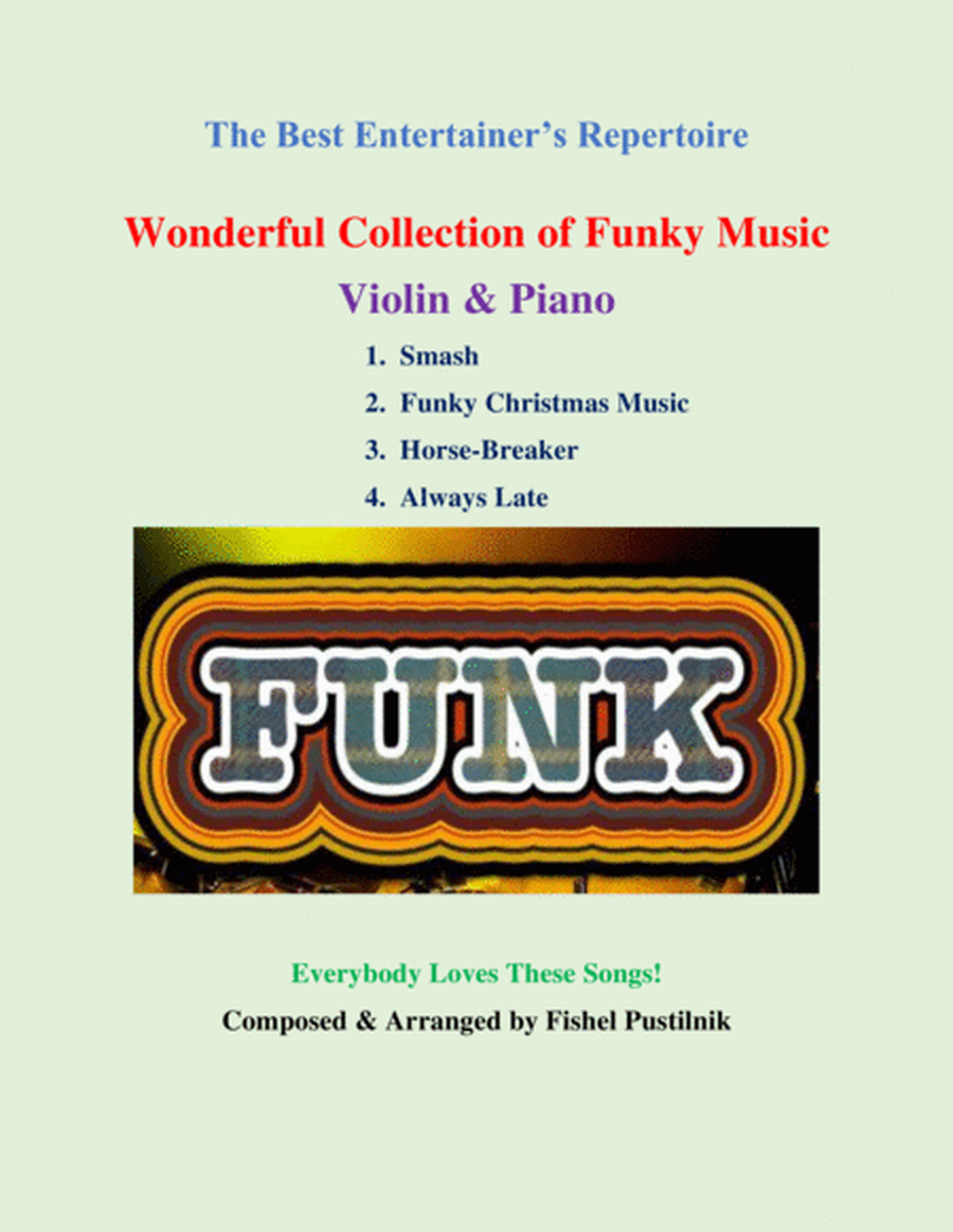 "Wonderful Collection of Funky Music" for Violin and Piano image number null