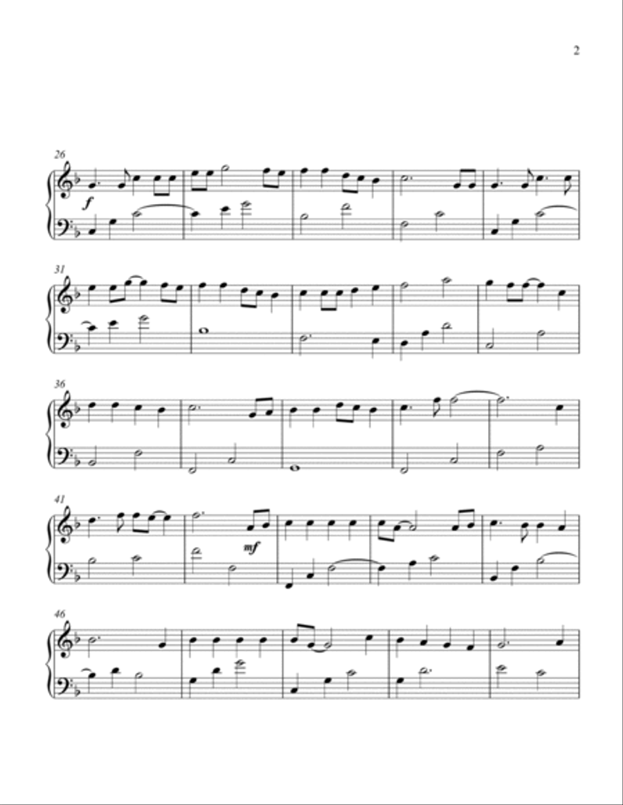 God Bless The U.S.A. Harp scores gallery preview page 3