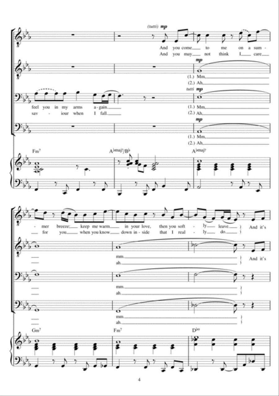 How Deep Is Your Love How Deep Is Your Love TTBB scores gallery preview page 4