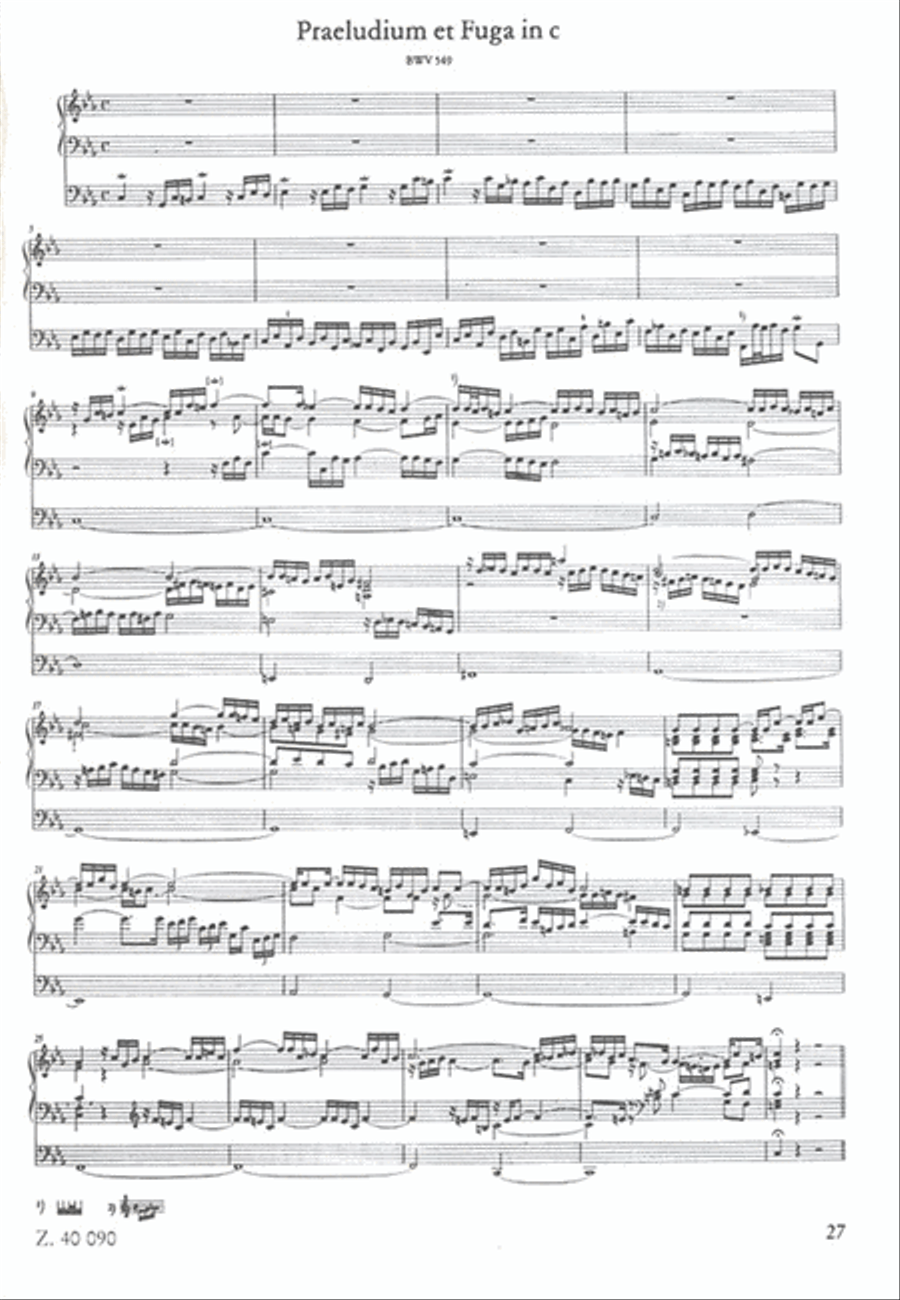 Sämtliche Orgelwerke Organ scores gallery preview page 3