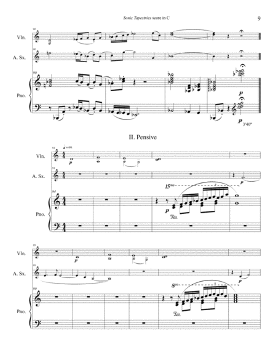 Sylvan Magic Clarinet scores gallery preview page 6
