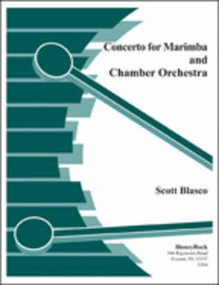 Book cover for Concerto for Marimba & Orchestra - Marimba Solo