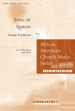 Book cover for Song of Simeon