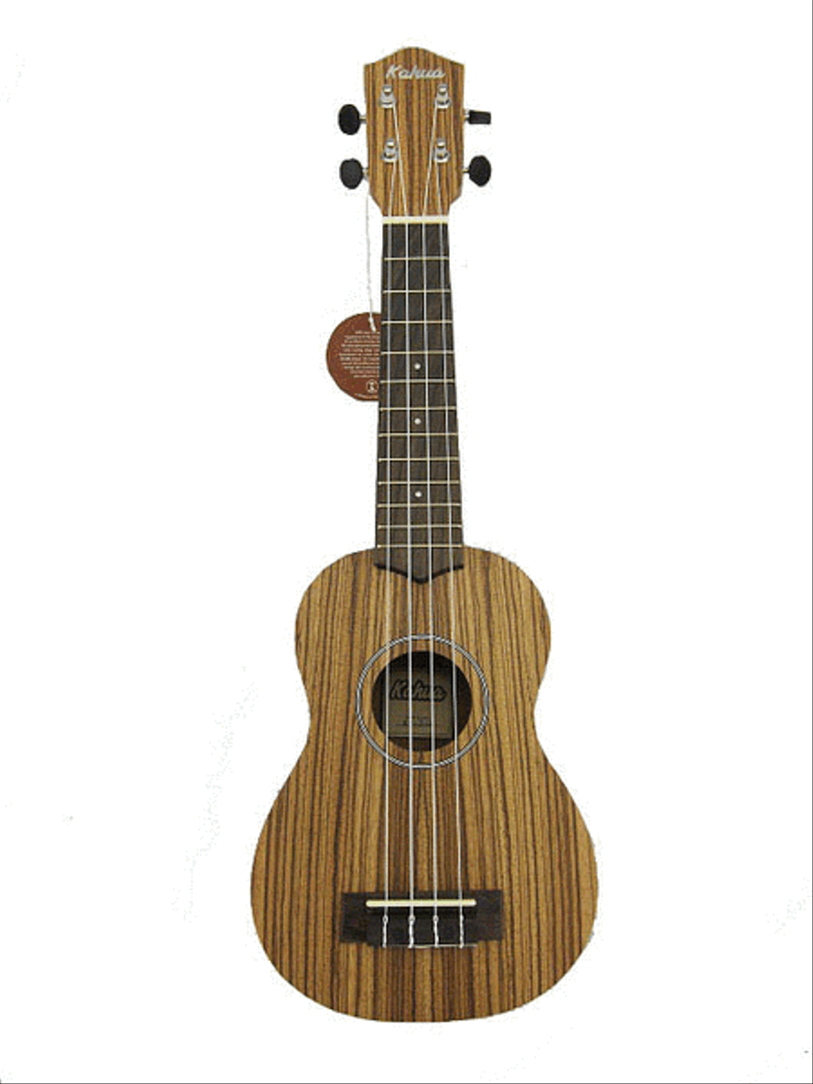 21“ Soprano Zebrawood Ukulele
