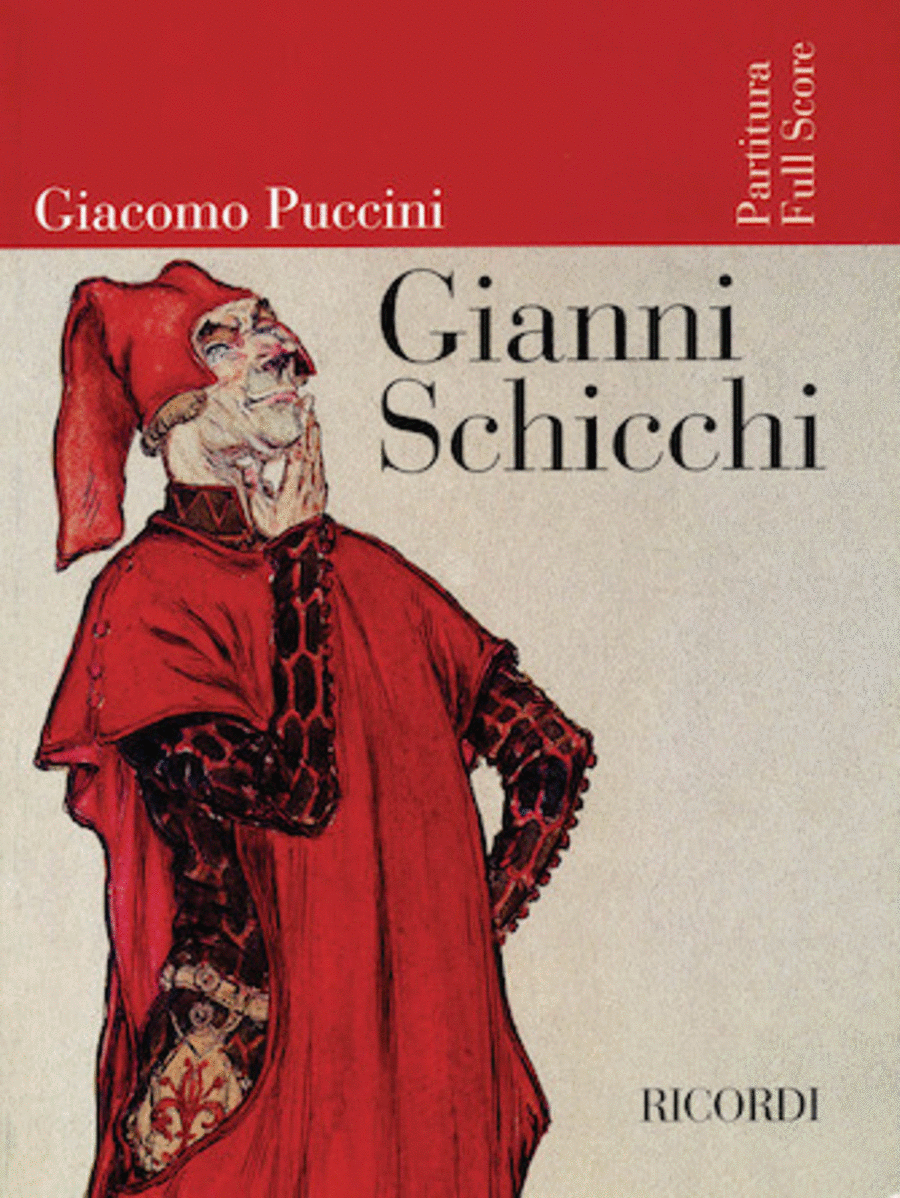 Gianni Schicchi Voice scores gallery preview page 1