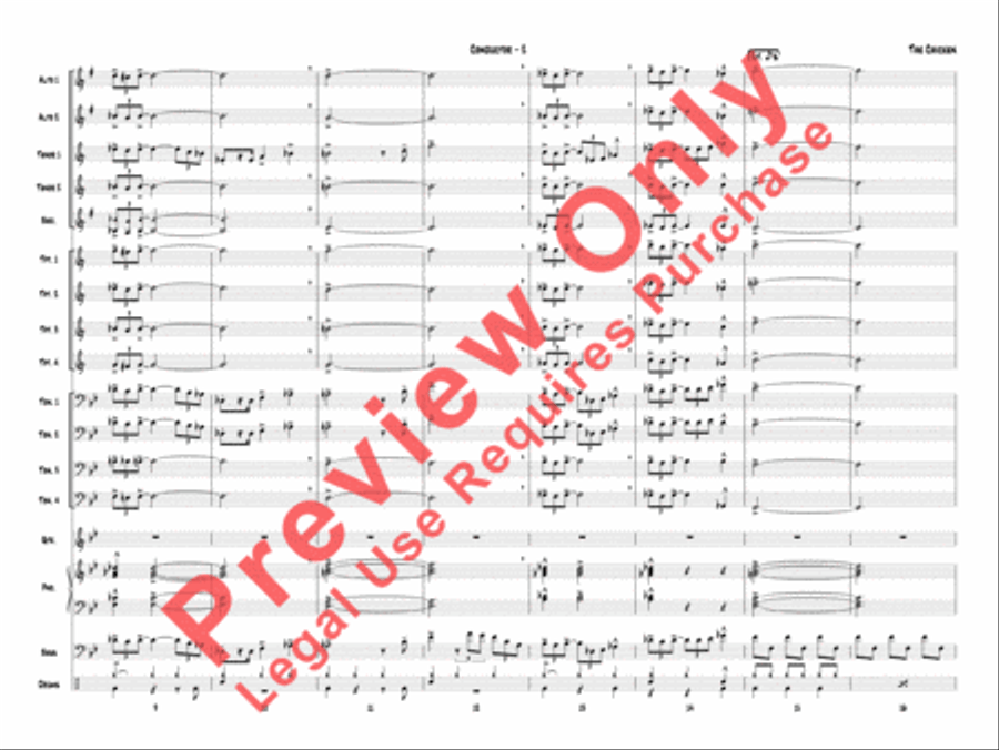 The Chicken The Chicken Jazz Ensemble scores gallery preview page 5
