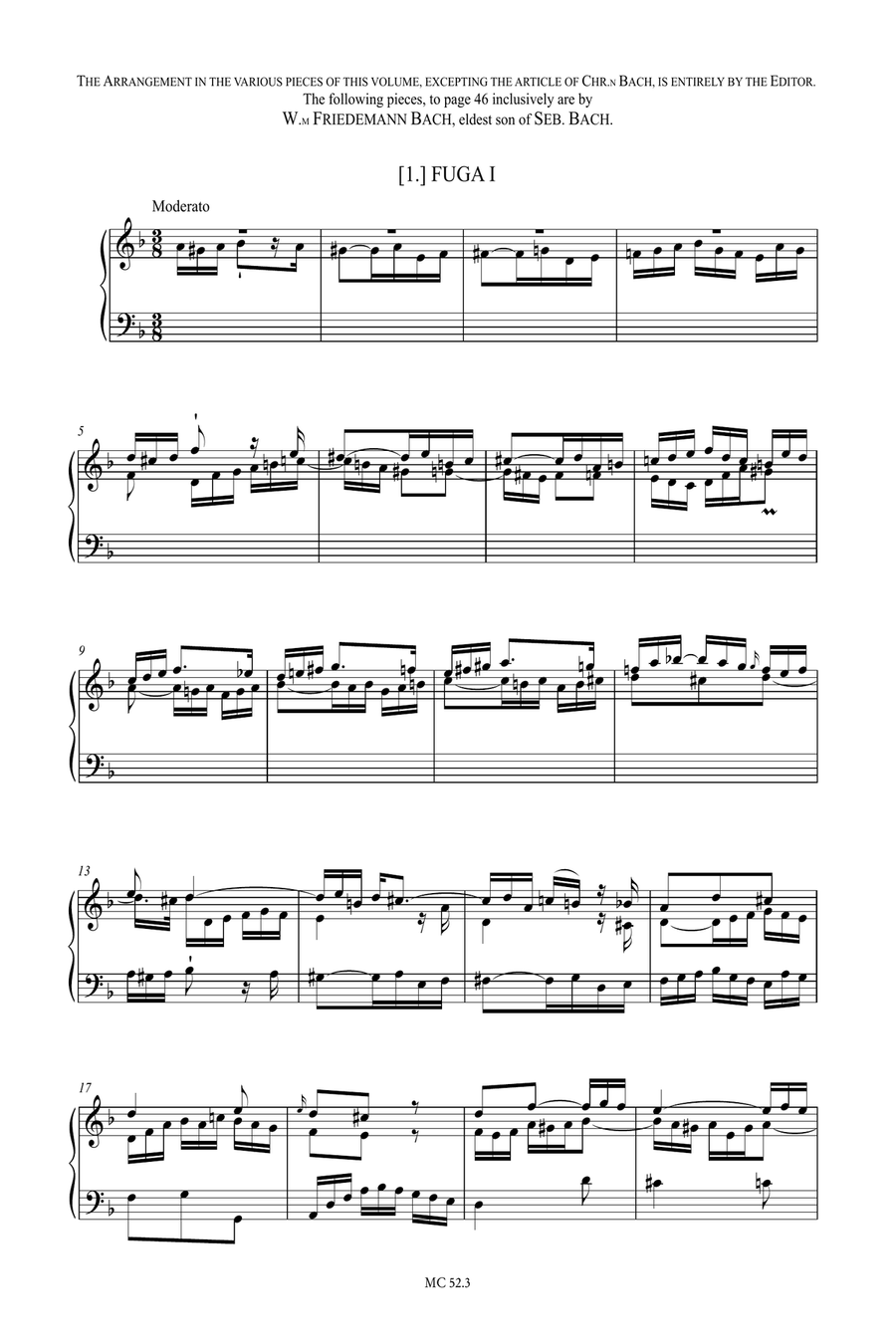 Clementi’s Selection of Practical Harmony WO 7 for Organ or Piano - Vol. 3 Organ scores gallery preview page 2