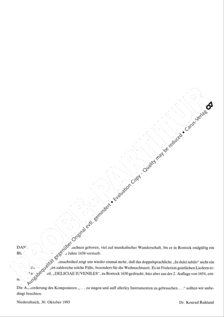 Ein Kind ist uns geboren fein 4-Part scores gallery preview page 5