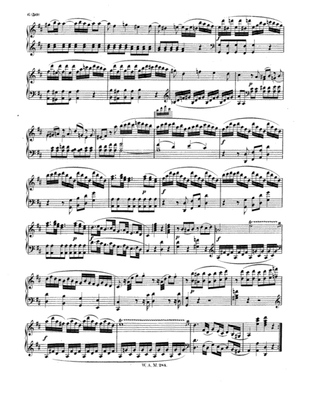 Mozart - Piano Sonata No.6