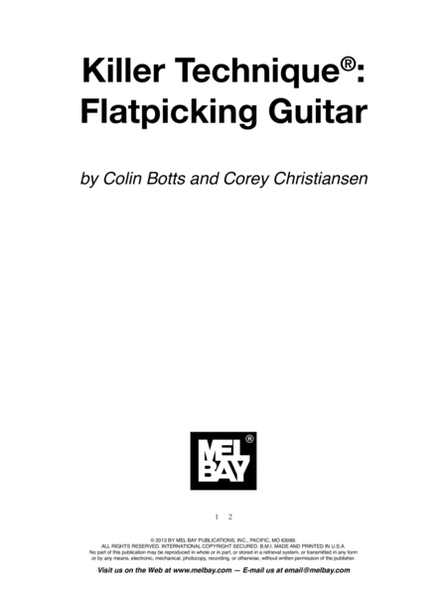Killer Technique: Flatpicking Guitar