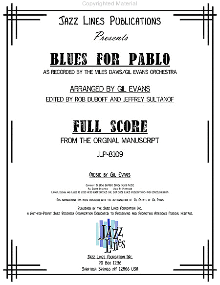 Blues For Pablo