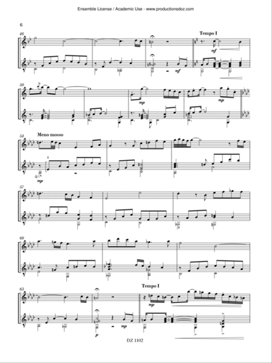 Aurora Aurora Clarinet scores gallery preview page 6
