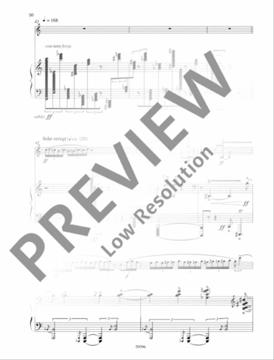 Epitaph Violin Solo scores gallery preview page 11