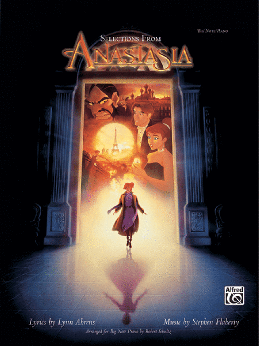 Selections from Anastasia Easy Piano scores gallery preview page 1