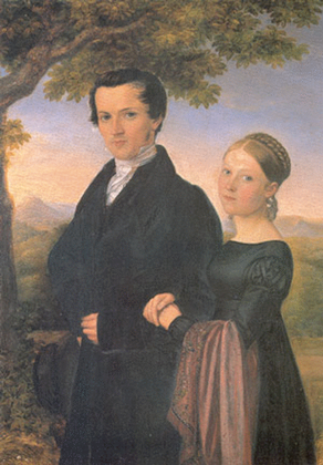 Friedrich Silcher und seine Frau