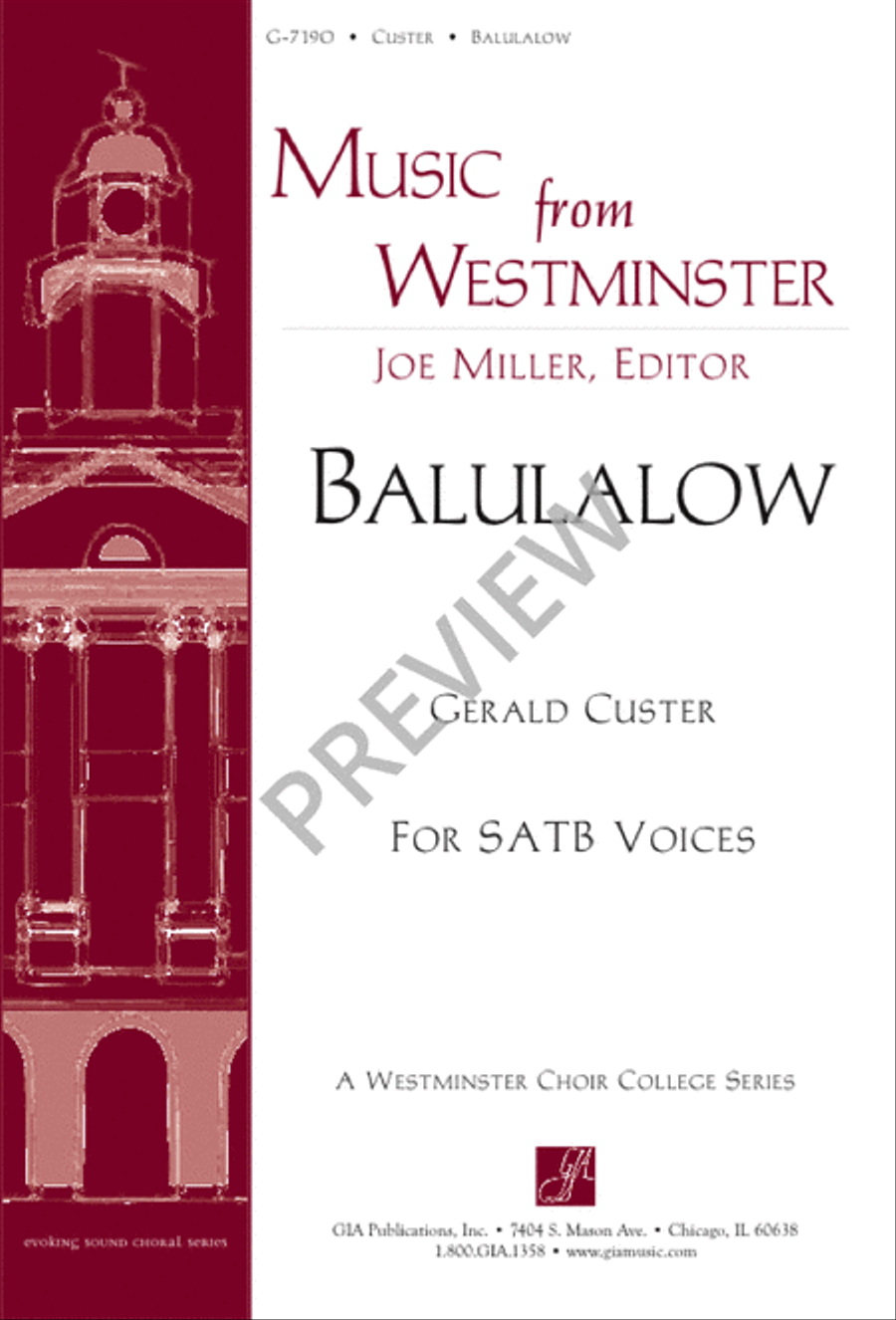 Balulalow 4-Part scores gallery preview page 2