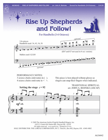 Rise Up Shepherds and Follow! image number null