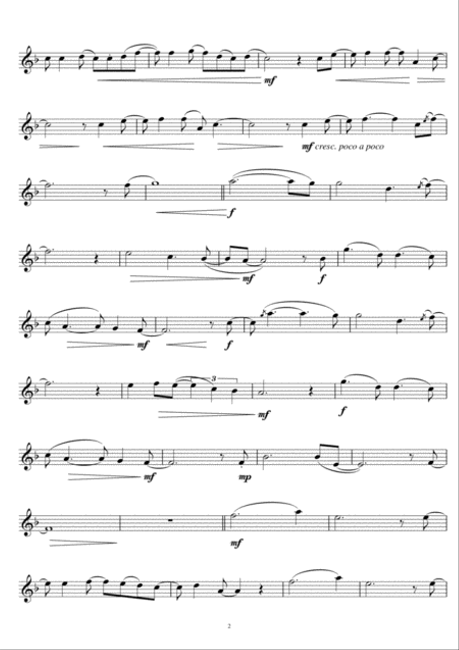 The Frog Prince Flute Solo scores gallery preview page 2