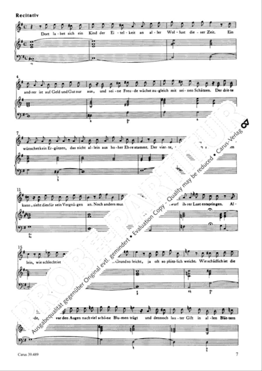 Lauter Wonne, lauter Freude Recorder scores gallery preview page 7