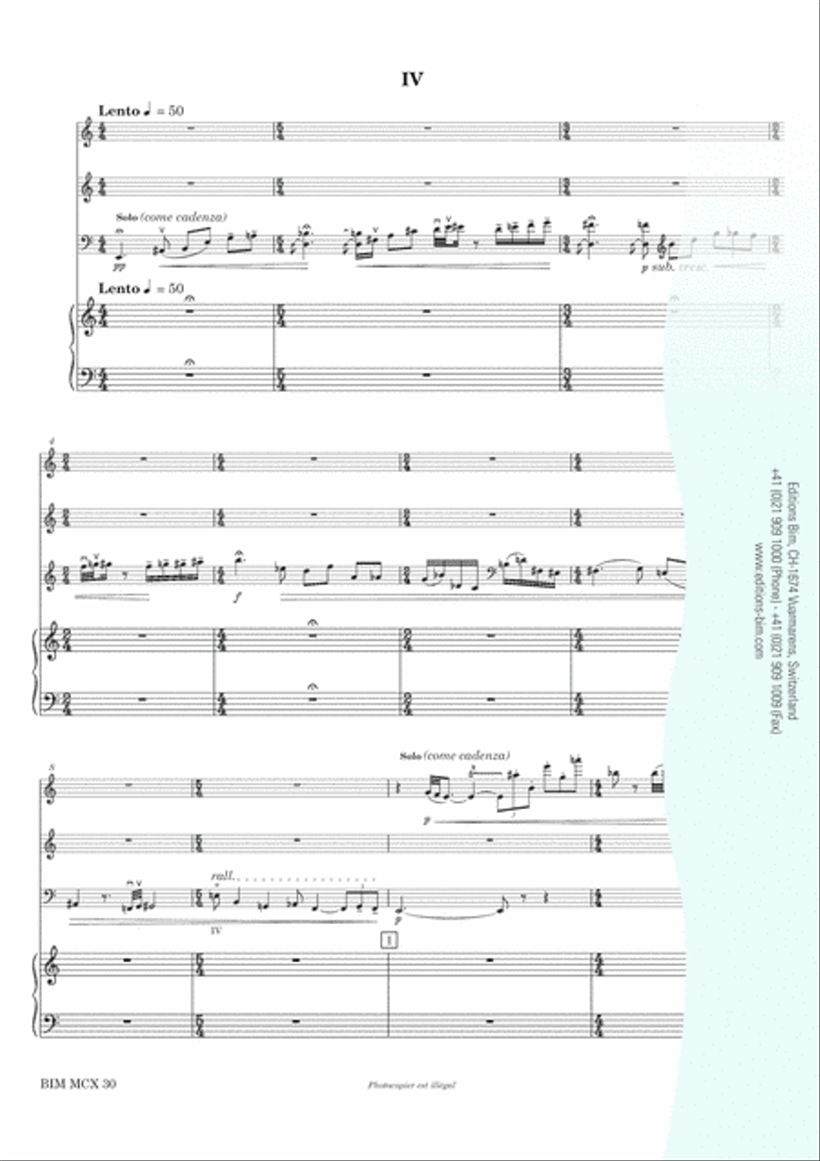 4 x 4 4 x 4 Flute scores gallery preview page 11