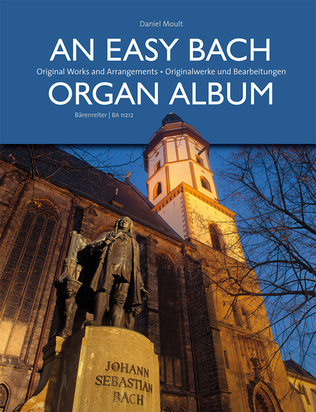 Book cover for An Easy Bach Organ Album
