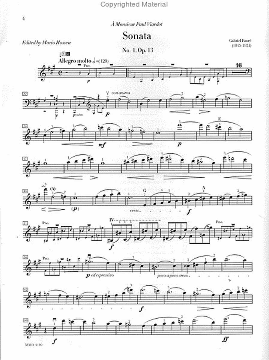 Sonatas For Violin & Piano image number null