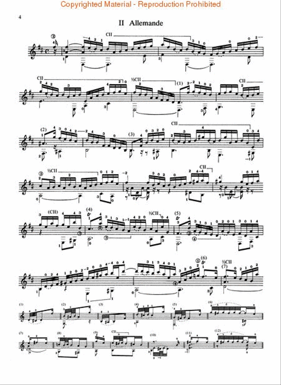 Cello-Suite No. 1, BWV 1007 Cello scores gallery preview page 3