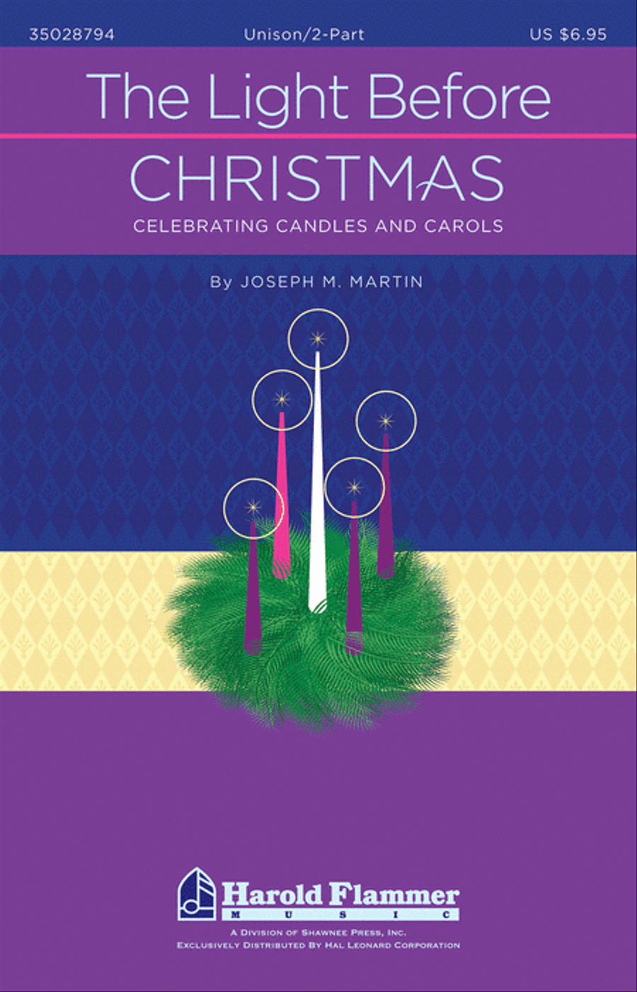 The Light Before Christmas Unison Choir scores gallery preview page 1