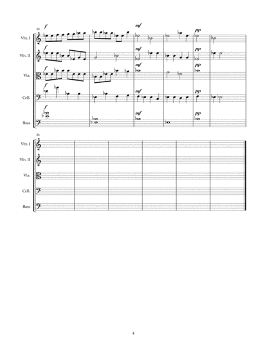 Joyful Day String Orchestra scores gallery preview page 4