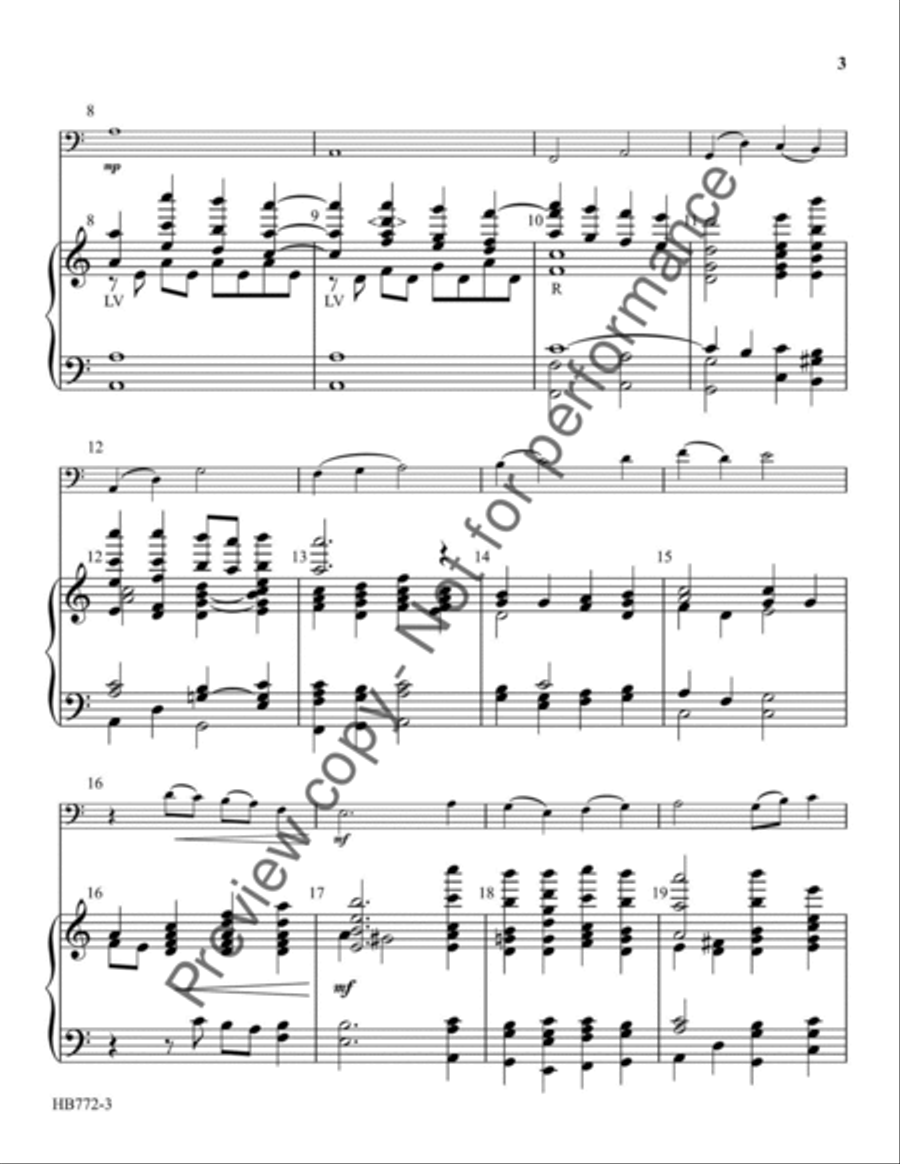 Wounded and Afflicted 5-Octaves scores gallery preview page 4