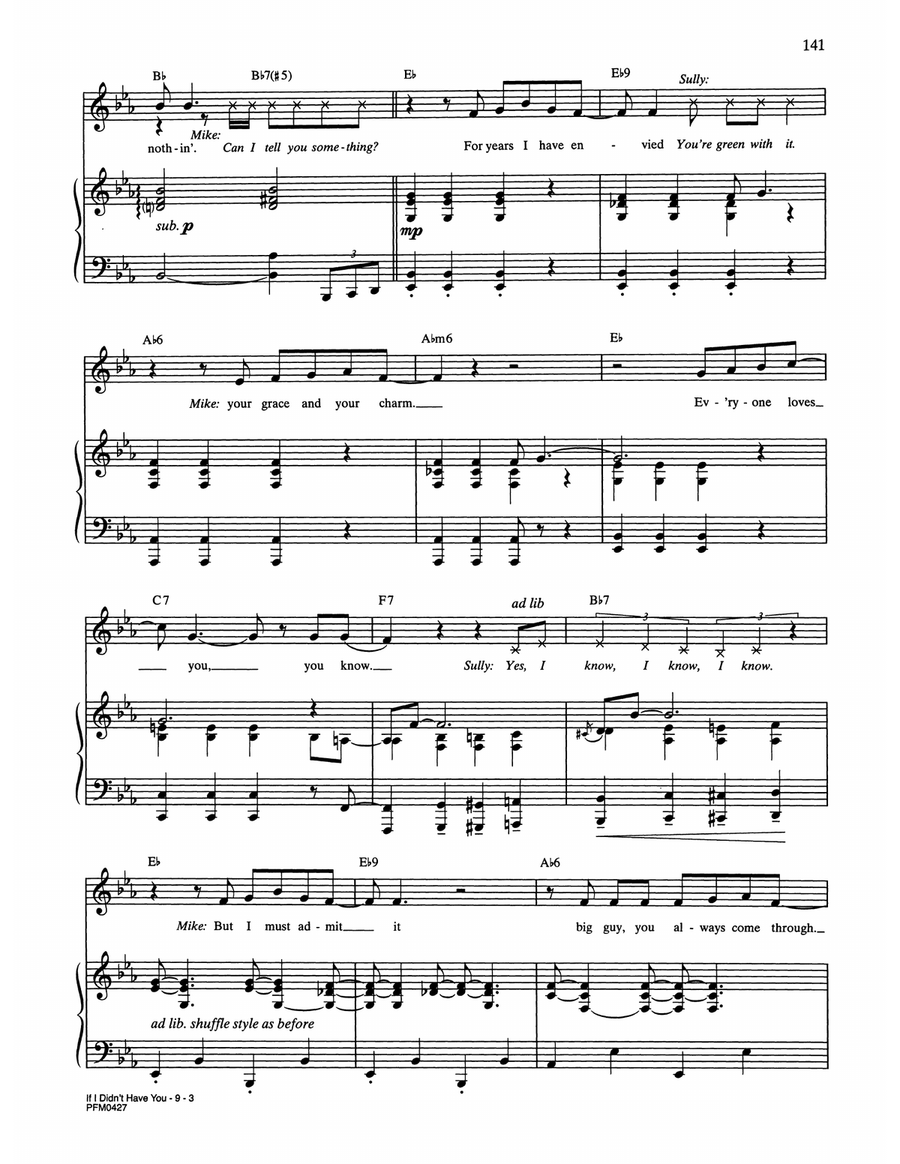 If I Didn't Have You (from Monsters, Inc.) Voice scores gallery preview page 3