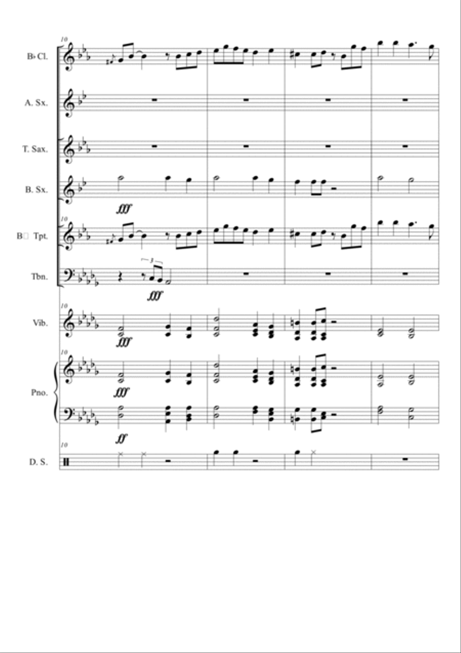 Meadow Meadow Jazz Ensemble scores gallery preview page 5