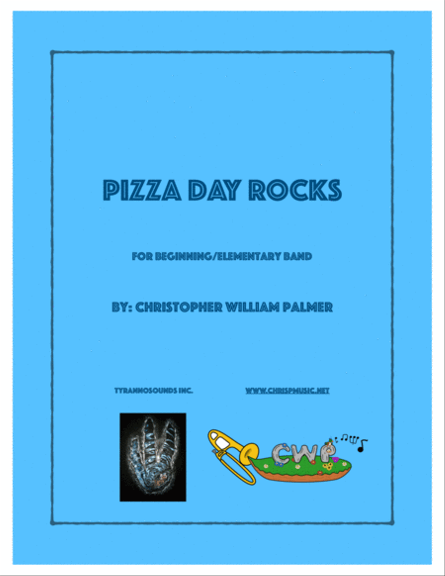 Pizza Day Rocks Concert Band scores gallery preview page 1